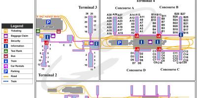 地図フェニックス-スカイハーバー空港
