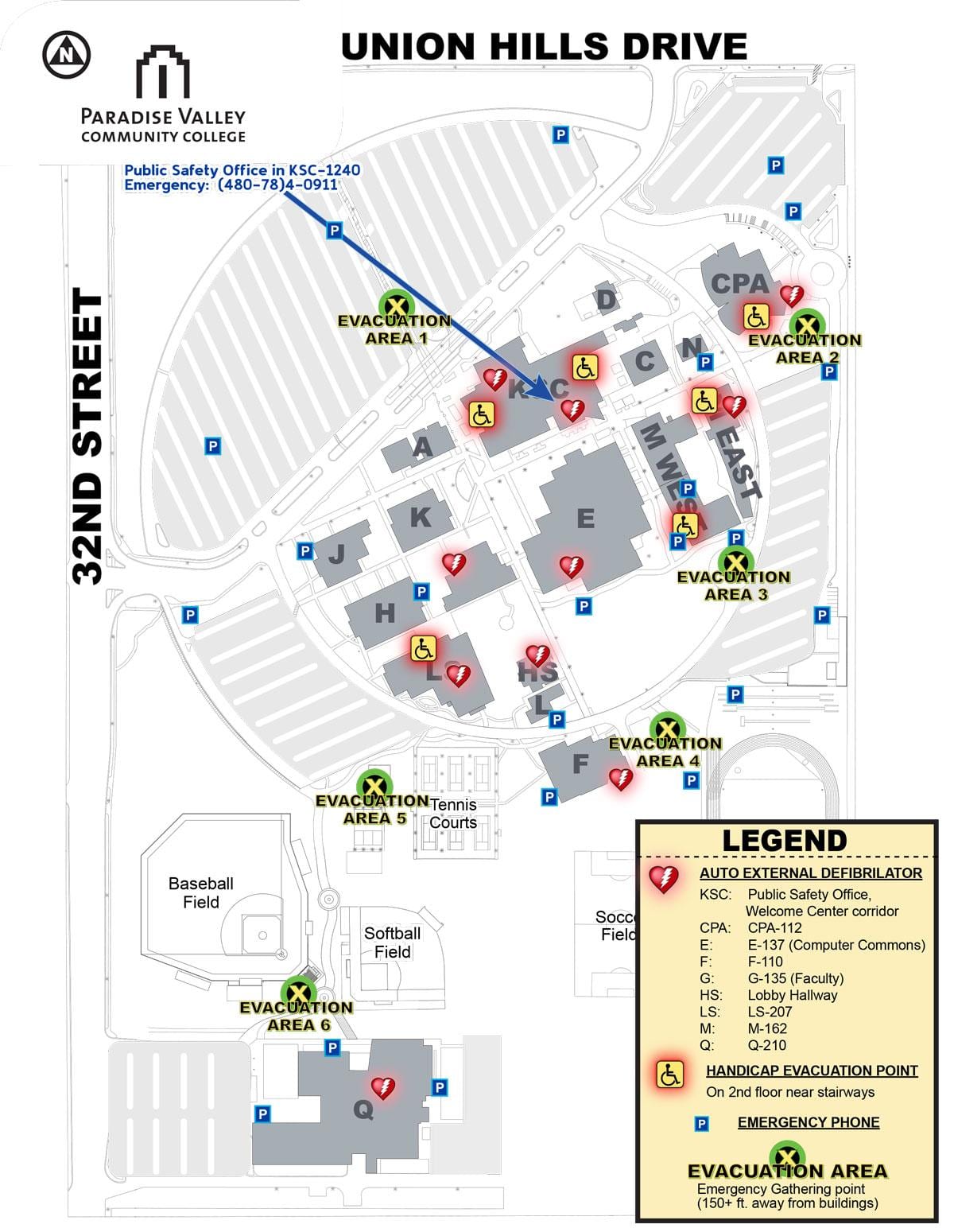 フェニックス大学地図
