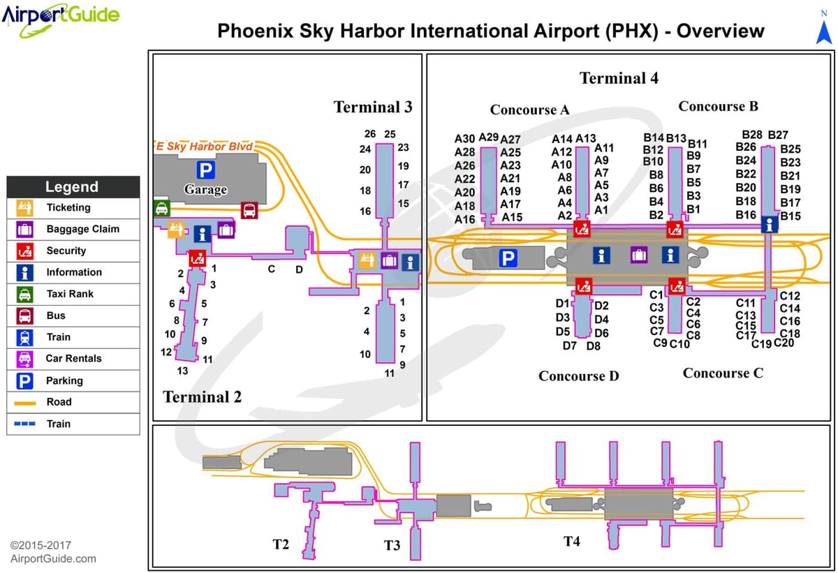 phx端末の地図