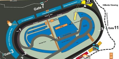 フェニックスレースウェイの地図
