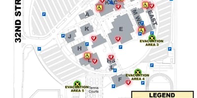 フェニックス大学地図